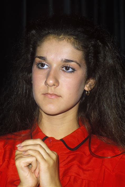 celine dion young pics